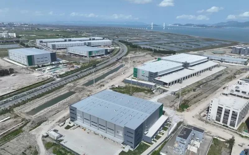 El antiguo centro logístico inteligente Glp Yueqing de transformación de Tidal Flats